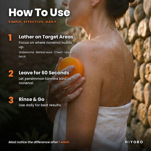 Deodorizing Persimmon Soap